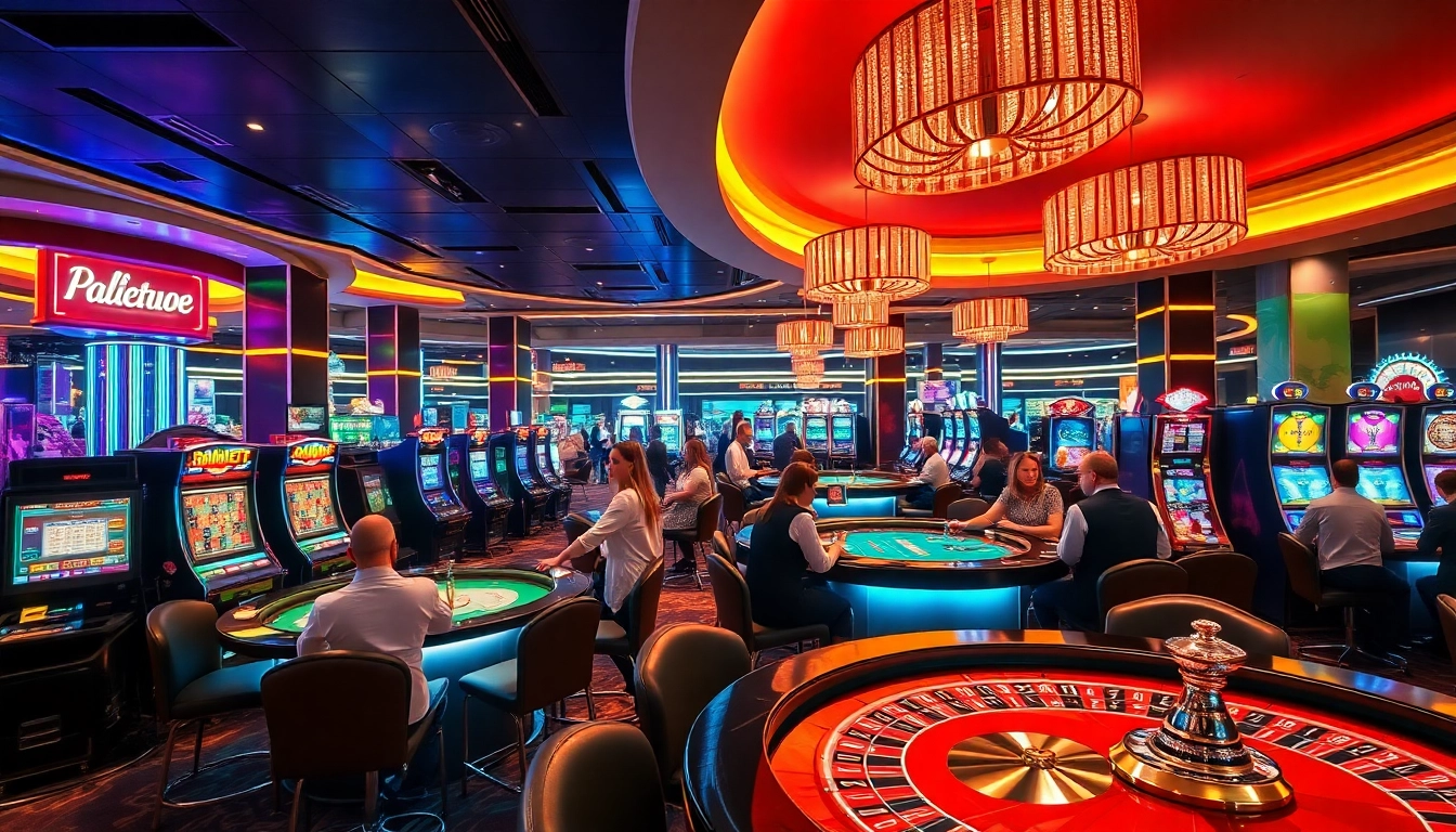 Découvrez le meilleur casino en ligne France avec une ambiance vibrante et des tables de jeux sophistiquées.
