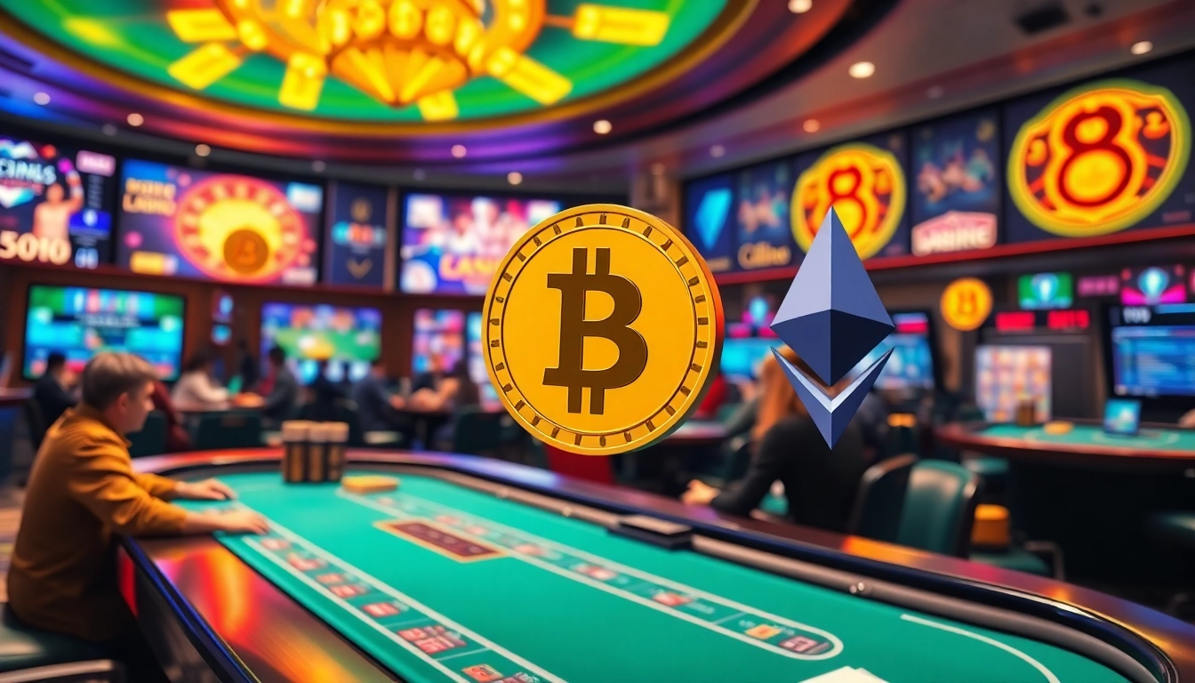 Découvrez un casino français crypto avec des joueurs engagés à une table dynamique.