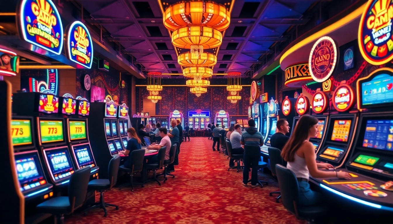 Jouer à casino en ligne avec une ambiance vibrante dans un cadre ludique.