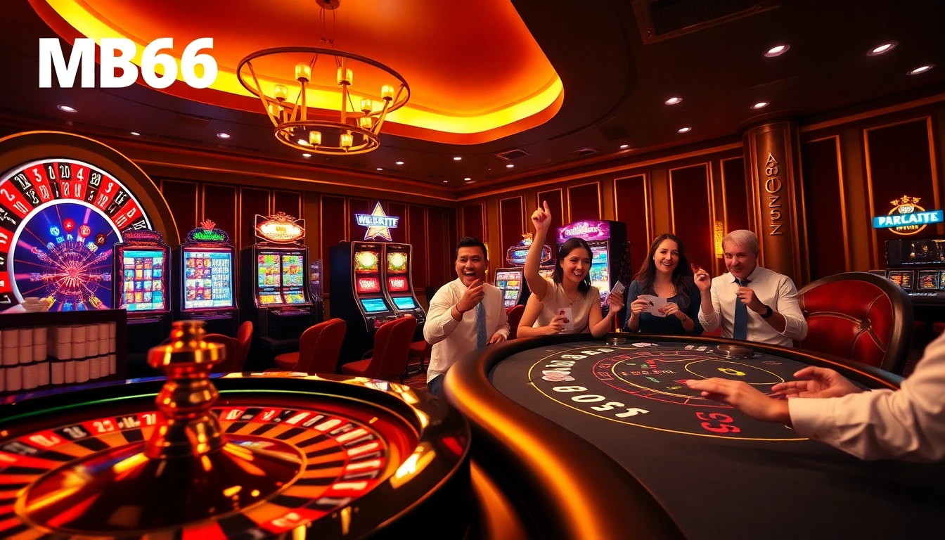 Experience thrilling casino gameplay at https://mb668.co/ with modern tables and vibrant ambiance.