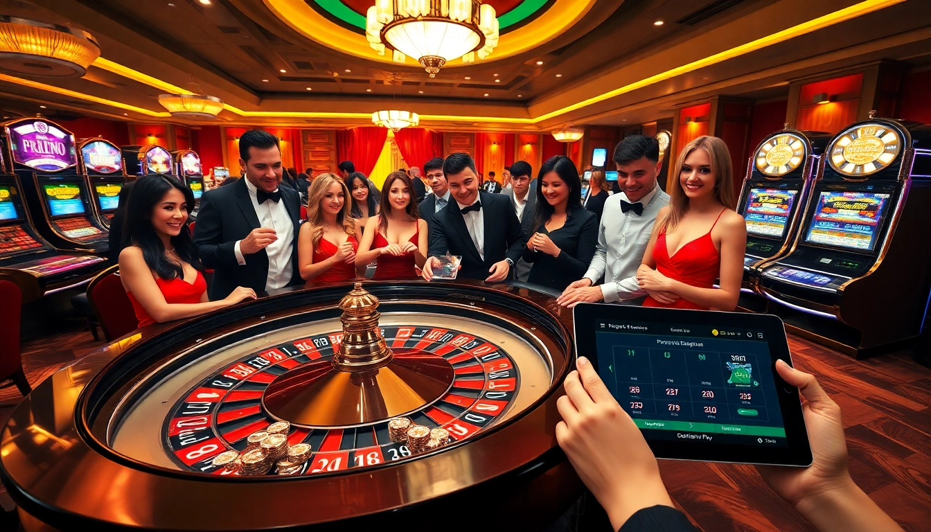 Engage in thrilling gameplay at u888 com featuring luxury casino elements and diverse gamblers.