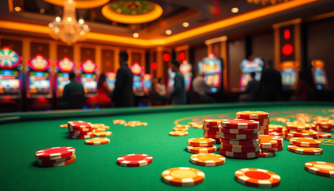 Découvrez un site casino en ligne animé avec des joueurs ravis et des jeux captivants.