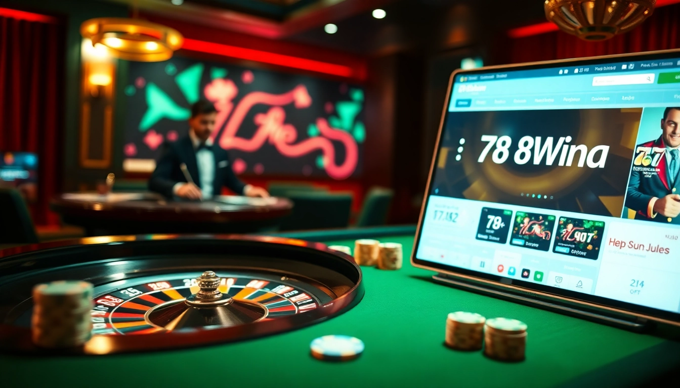 Experience thrilling gameplay at https://78winvina.com/ with professional dealers and high-end casino elements.