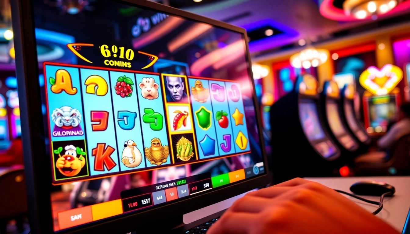 Profitez des machines à sous en ligne en argent réel avec des graphismes attractifs et des gains excitants.