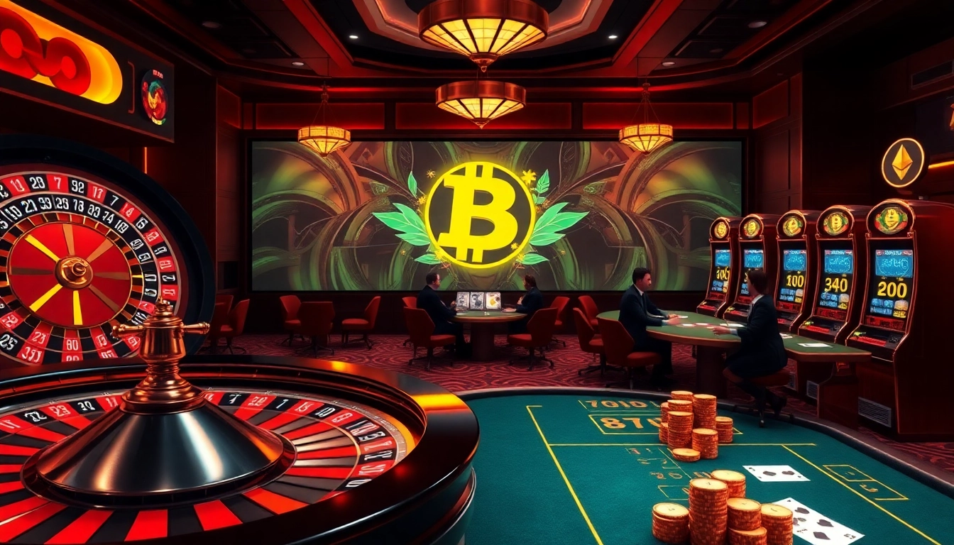 Vivez l'excitation de jouer dans un cadre luxueux au casino crypto en ligne.