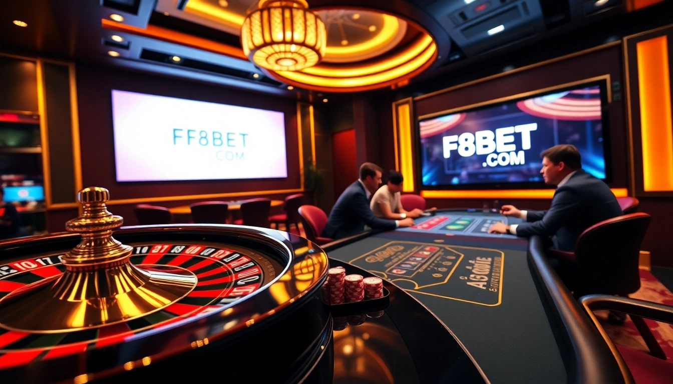 Experience the thrill of betting at F8BET COM with a vibrant casino atmosphere.
